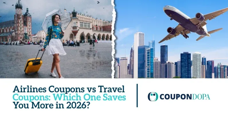 Airlines Coupons vs Travel Coupons